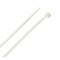 Home Plus Cable Tie, 4 in L, White, PA 6.6, 18 lb Strength, 100 PK LH-M-100-4-N - alternate 1